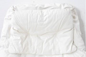 中古　希少な廃番品　EKORNES(エコーネス)　最上級クラス　ドルチェシリーズ　ゆったりとしたつくりのストレスレスチェアとオットマンのセット　定価約50万円　(R-086041)