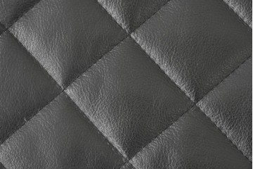 中古　超美品　アメリカ最高級ブランド　センチュリー(CENTURY)　レザーキルティングが魅力の1人掛けソファとオットマンセット　定価約135万円　(R-086042)