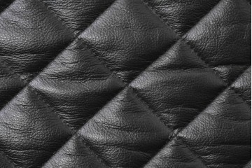 中古　超美品　アメリカ最高級ブランド　センチュリー(CENTURY)　レザーキルティングが魅力の1人掛けソファとオットマンセット　定価約135万円　(R-086042)