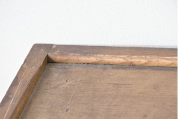 和製アンティーク　段ごとに異なる意匠が楽しめるフラップ扉のスタッキングブックケース　(R-086045)