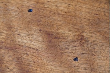 イギリスアンティーク　バーチ材　透かし彫りが優雅なコンソールテーブル　(R-086046)