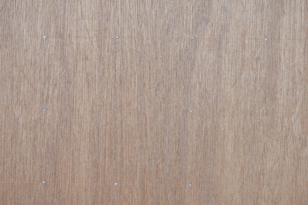 ヴィンテージ建具　昭和後期　均整の取れた狐格子が印象的な引き戸4枚セット　(R-086052)