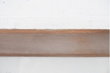 和製アンティーク　昭和初期　木味豊かな佇まいが魅力のガラス戸1枚　(R-086056)