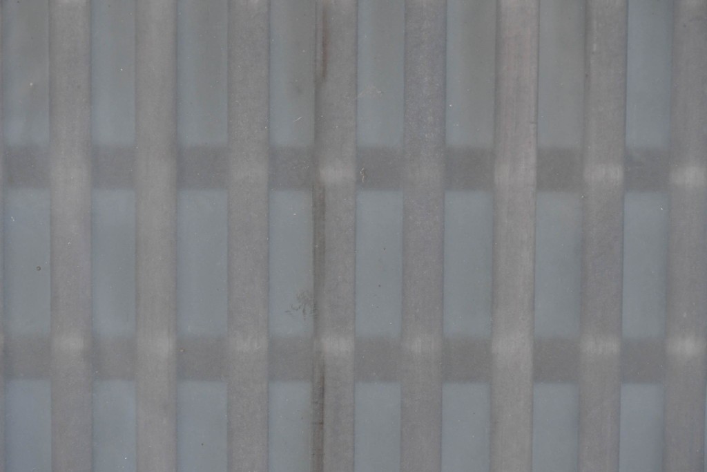 アンティーク建具　大正期　深みのある色味と格子帯が目を引くガラス入り格子帯戸4枚セット　(R-086060)