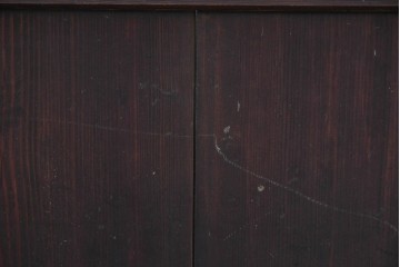 アンティーク建具　明治から大正期　深みのある色合いと格子が趣を添える格子帯戸4枚セット　(R-086064)