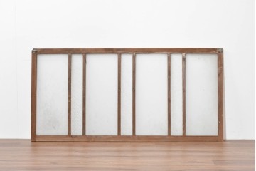 アンティーク建具　昭和初期　特大サイズが存在感を放つ明り取り1枚　(R-086077)
