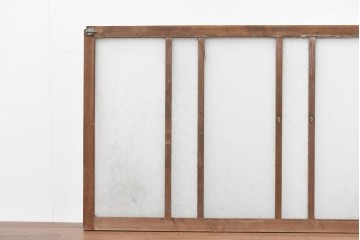 アンティーク建具　昭和初期　特大サイズが存在感を放つ明り取り1枚　(R-086077)