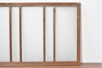 アンティーク建具　昭和初期　特大サイズが存在感を放つ明り取り1枚　(R-086077)