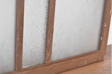 アンティーク建具　昭和初期　特大サイズが存在感を放つ明り取り1枚　(R-086077)