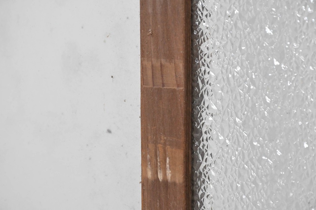 アンティーク建具　昭和初期　特大サイズが存在感を放つ明り取り1枚　(R-086077)