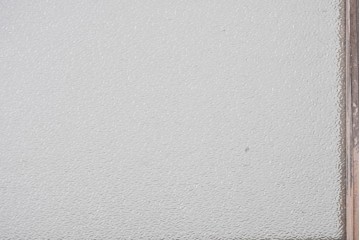 ヴィンテージ建具　昭和中期　整った格子が空間をすっきりと見せるガラス戸1枚　(R-086080)