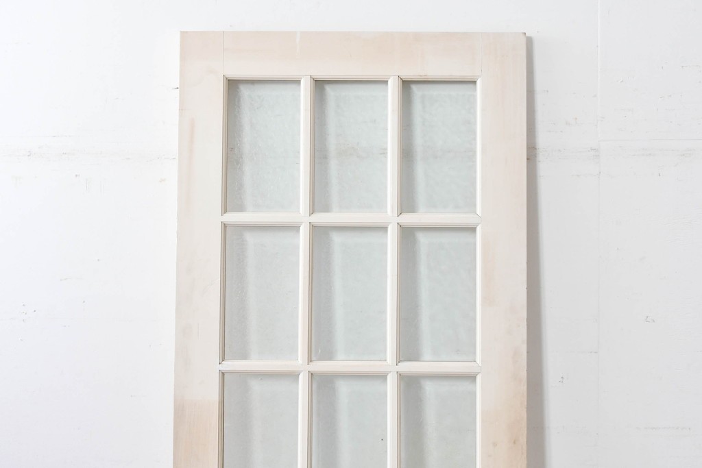 ヴィンテージ建具　昭和中期　洋風の空間にも和の空間にもなじみやすいドア1枚　(R-086081)