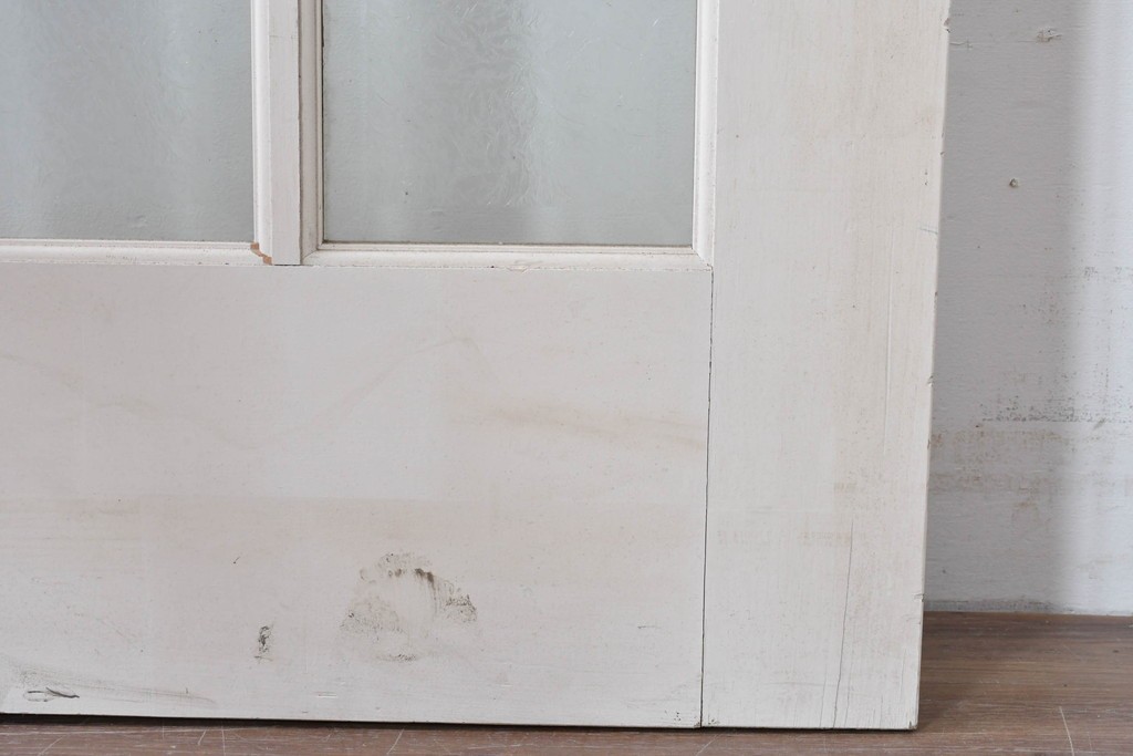 ヴィンテージ建具　昭和中期　洋風の空間にも和の空間にもなじみやすいドア1枚　(R-086081)