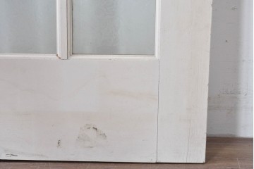 ヴィンテージ建具　昭和中期　洋風の空間にも和の空間にもなじみやすいドア1枚　(R-086081)