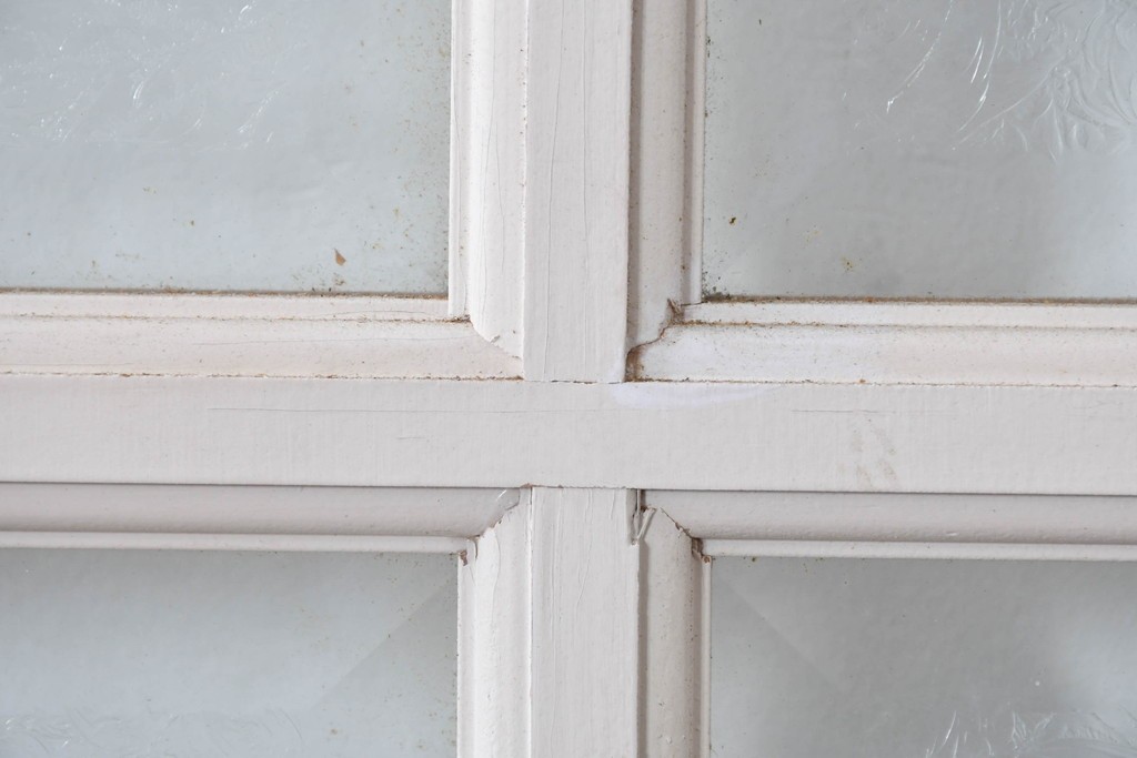 ヴィンテージ建具　昭和中期　洋風の空間にも和の空間にもなじみやすいドア1枚　(R-086081)