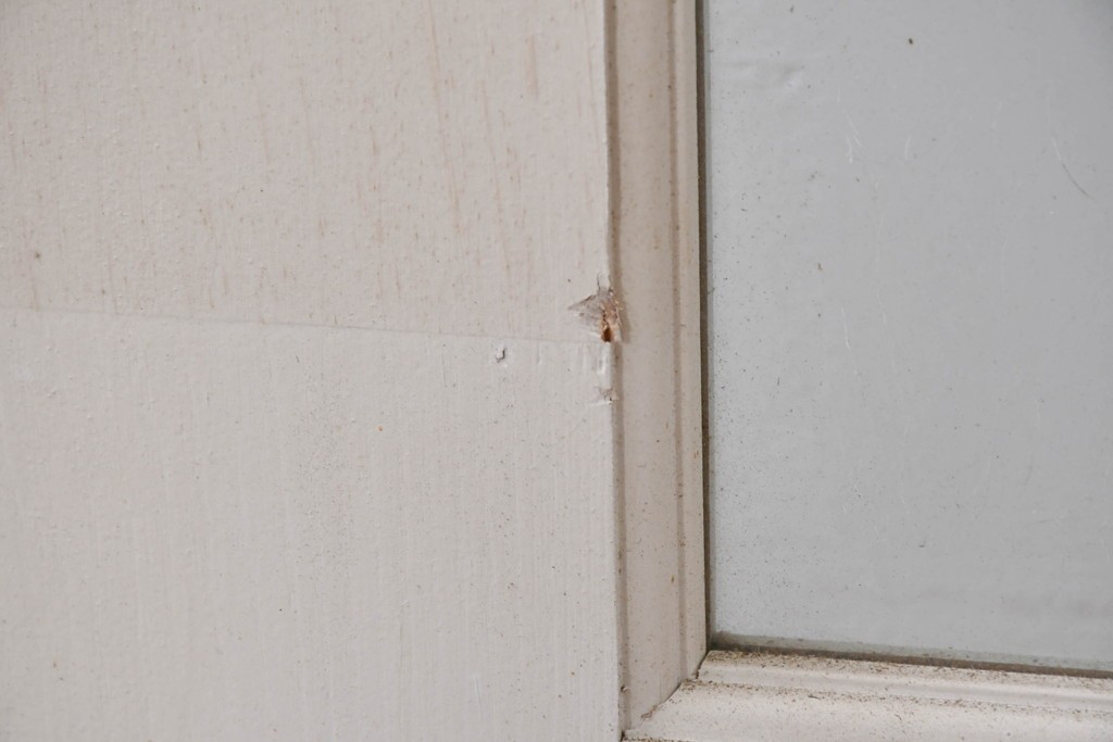 ヴィンテージ建具　昭和中期　洋風の空間にも和の空間にもなじみやすいドア1枚　(R-086081)