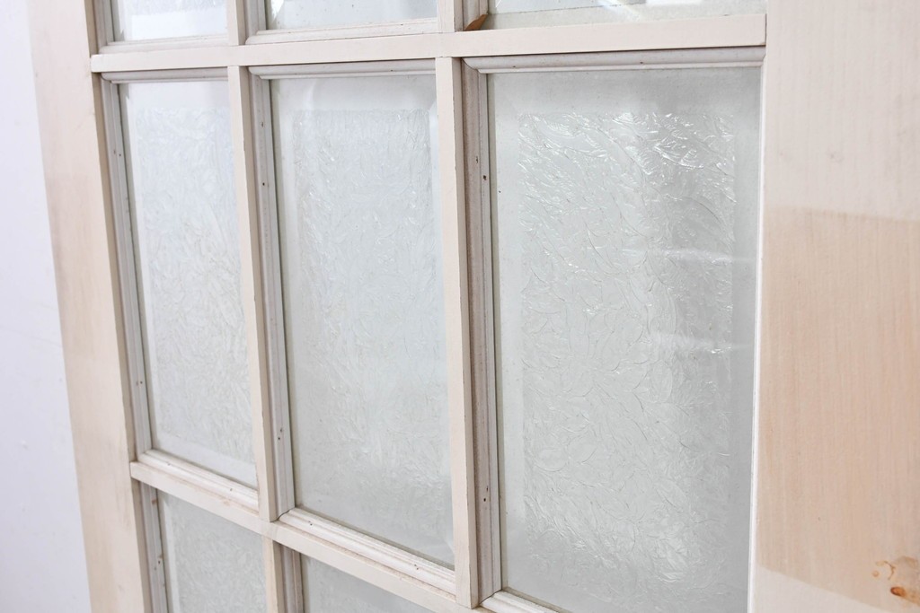 ヴィンテージ建具　昭和中期　洋風の空間にも和の空間にもなじみやすいドア1枚　(R-086081)