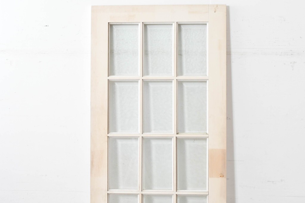 ヴィンテージ建具　昭和中期　洋風の空間にも和の空間にもなじみやすいドア1枚　(R-086081)