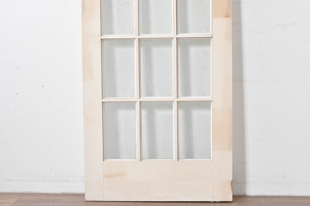 ヴィンテージ建具　昭和中期　洋風の空間にも和の空間にもなじみやすいドア1枚　(R-086081)