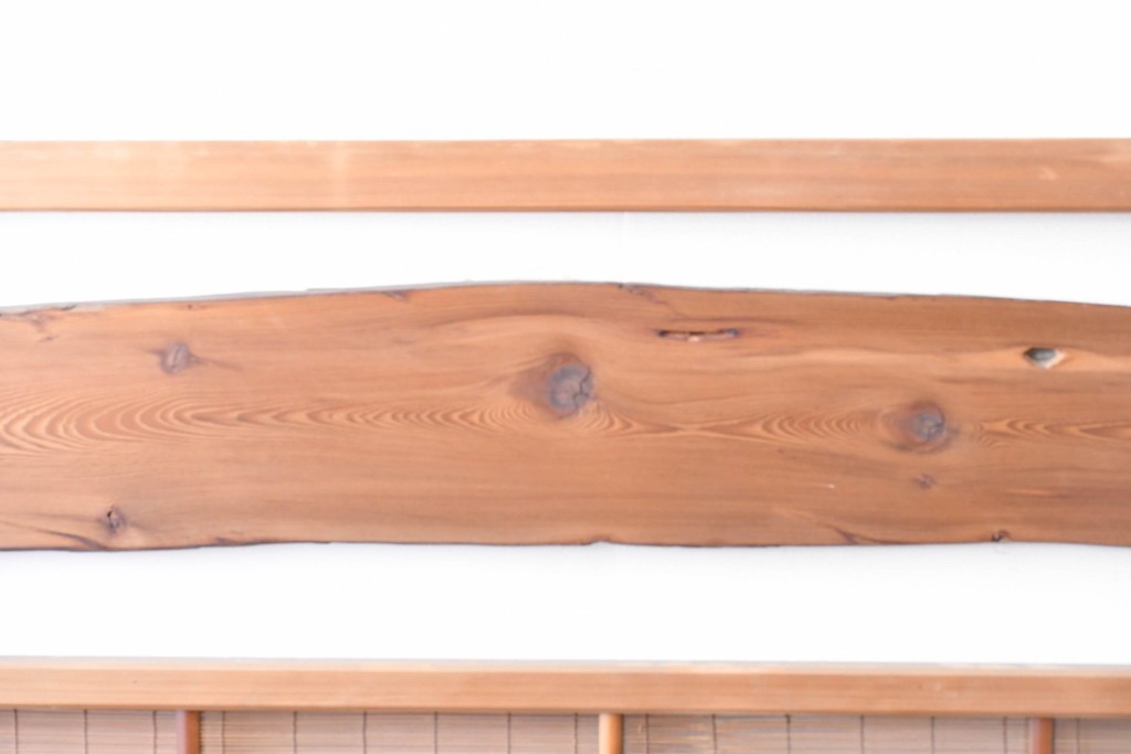 ヴィンテージ建具　昭和中期　木の表情が味わい深い夏戸4枚セット　(R-086083)