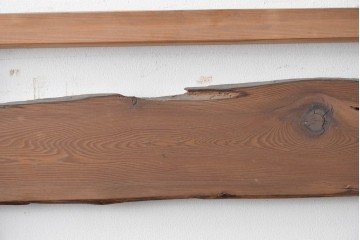 ヴィンテージ建具　昭和中期　木の表情が味わい深い夏戸4枚セット　(R-086083)