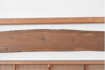 ヴィンテージ建具　昭和中期　木の表情が味わい深い夏戸4枚セット　(R-086083)