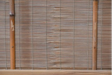 ヴィンテージ建具　昭和中期　木の表情が味わい深い夏戸4枚セット　(R-086083)