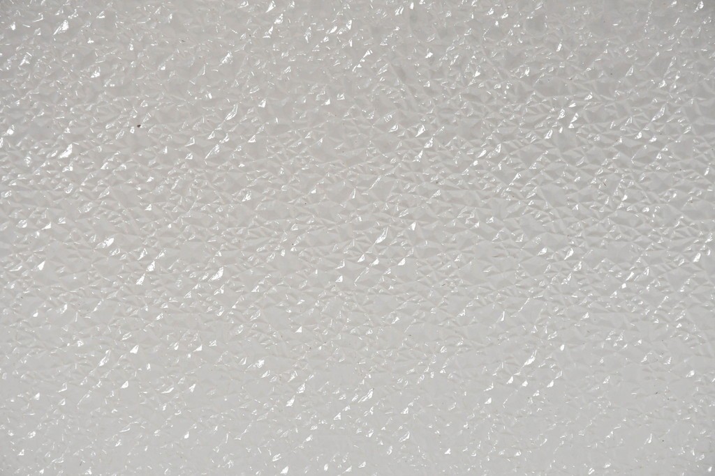 ヴィンテージ建具　昭和中期　縦桟デザインが映えるガラス窓2枚セット　(R-086090)