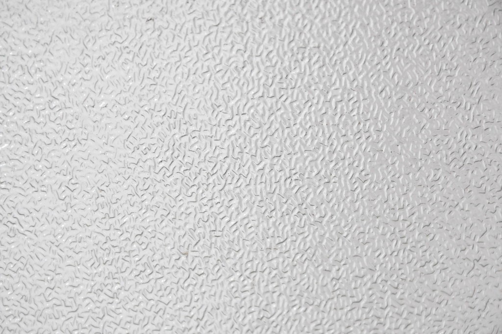 アンティーク建具　昭和初期から中期　すっきりとした縦桟が空間になじむガラス窓2枚セット　(R-086091)