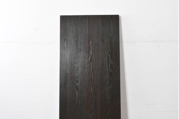 ラフジュ工房オリジナル　新品　総栗材　重厚なアイアン装飾の蔵戸風ドア1枚　(R-086099)