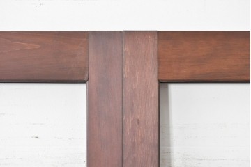 新古建具　ラフジュ工房オリジナル　背の高い大判ガラス戸2枚セット　(R-086100)