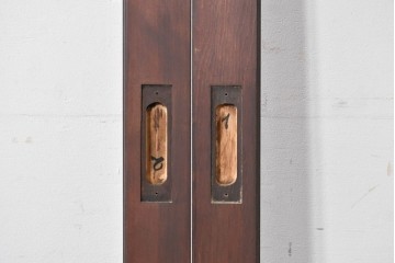 新古建具　ラフジュ工房オリジナル　背の高い大判ガラス戸2枚セット　(R-086100)