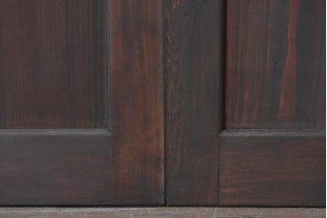 新古建具　ラフジュ工房オリジナル　背の高い大判ガラス戸2枚セット　(R-086100)