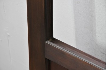 新古建具　ラフジュ工房オリジナル　背の高い大判ガラス戸2枚セット　(R-086100)