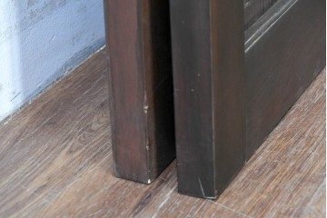 新古建具　ラフジュ工房オリジナル　背の高い大判ガラス戸2枚セット　(R-086100)