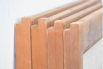 アンティーク建具　昭和初期　片面障子の繊細な組子入り書院戸4枚セット　(R-086104)