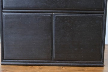 和製アンティーク　落ち着いた色合いですっきりとした印象の無精箱　(R-086119)