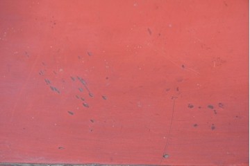 和製アンティーク　明治大正期　経済産業大臣指定伝統的工芸品　村上木彫堆朱　龍・松・富士山が彫り込まれた朱塗りの花台　(R-086125)