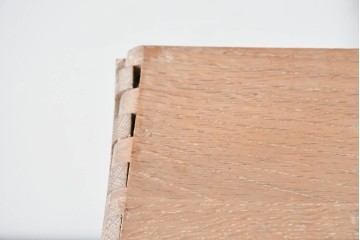 和製ヴィンテージ　ナラ材　古い木味が魅力の6杯小引き出し　(R-086126)