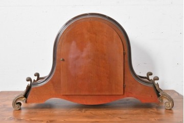 中古　銀座和光取り扱い　イタリア　ARTEM(アルテム)　Hermle(ヘルムレ)　ウエストミンスターチャイム(ゼンマイ式・8日巻き)の象嵌入り置き時計　定価約47万円相当　(R-086128)