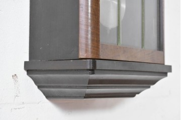 和製ヴィンテージ　昭和中期　Meiji(明治時計社)　レトロなガラス扉の振り子時計　(R-086129)