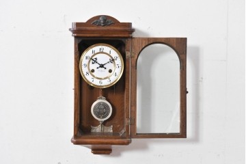 和製アンティーク　大正～昭和初期　精工舎(SEIKOSHA、セイコー)　天使のレリーフが印象的な掛け時計　(R-086132)