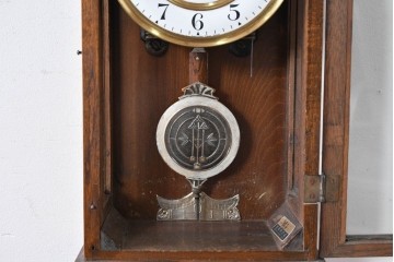 和製アンティーク　大正～昭和初期　精工舎(SEIKOSHA、セイコー)　天使のレリーフが印象的な掛け時計　(R-086132)