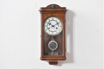 和製アンティーク　大正～昭和初期　精工舎(SEIKOSHA、セイコー)　天使のレリーフが印象的な掛け時計　(R-086132)