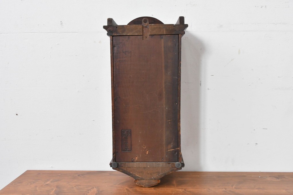 和製アンティーク　大正～昭和初期　精工舎(SEIKOSHA、セイコー)　天使のレリーフが印象的な掛け時計　(R-086132)