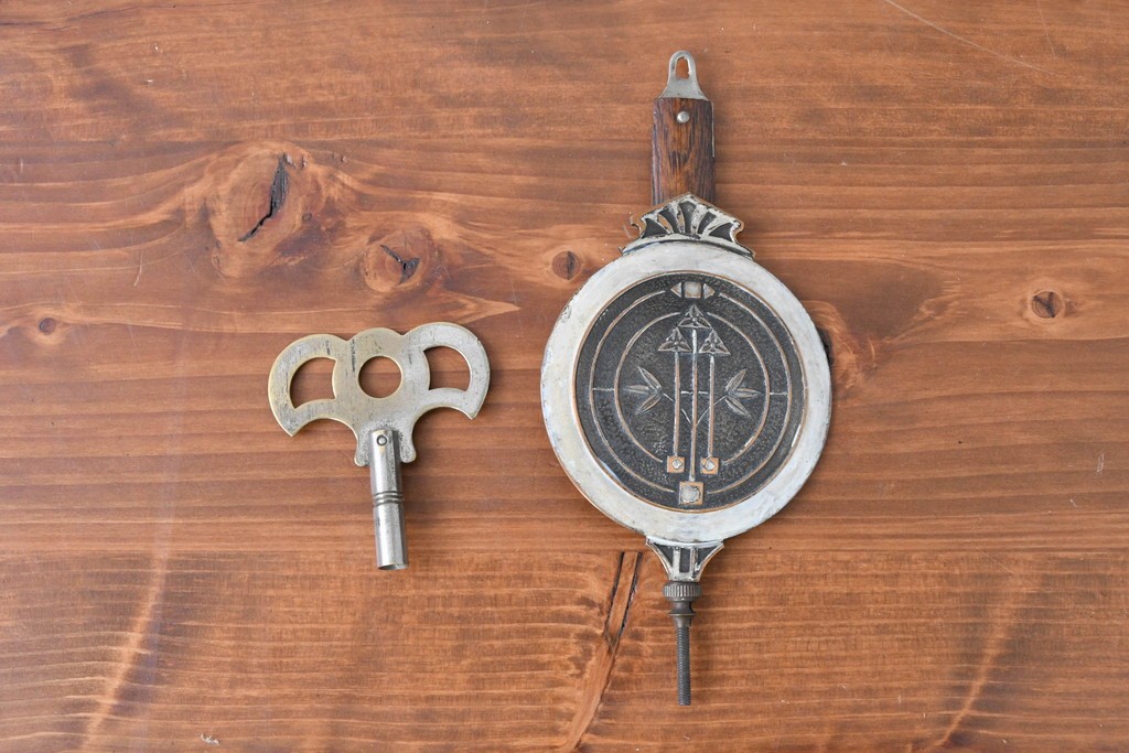 和製アンティーク　大正～昭和初期　精工舎(SEIKOSHA、セイコー)　天使のレリーフが印象的な掛け時計　(R-086132)