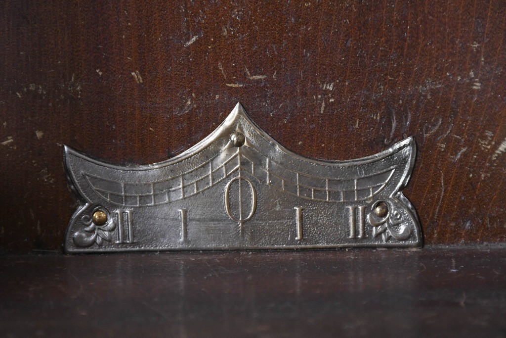 和製アンティーク　大正～昭和初期　精工舎(SEIKOSHA、セイコー)　天使のレリーフが印象的な掛け時計　(R-086132)