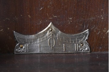 和製アンティーク　大正～昭和初期　精工舎(SEIKOSHA、セイコー)　天使のレリーフが印象的な掛け時計　(R-086132)