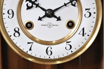 和製アンティーク　大正～昭和初期　精工舎(SEIKOSHA、セイコー)　天使のレリーフが印象的な掛け時計　(R-086132)