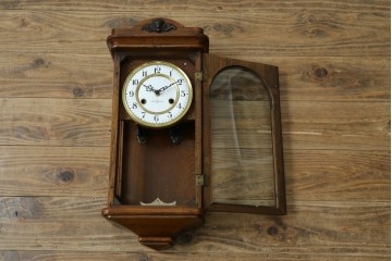 和製アンティーク　大正から昭和初期　精工舎(SEIKOSHA、セイコー)　天使のレリーフが印象的な掛け時計　(R-086132)